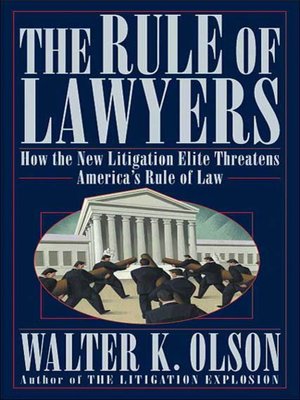 cover image of The Rule of Lawyers